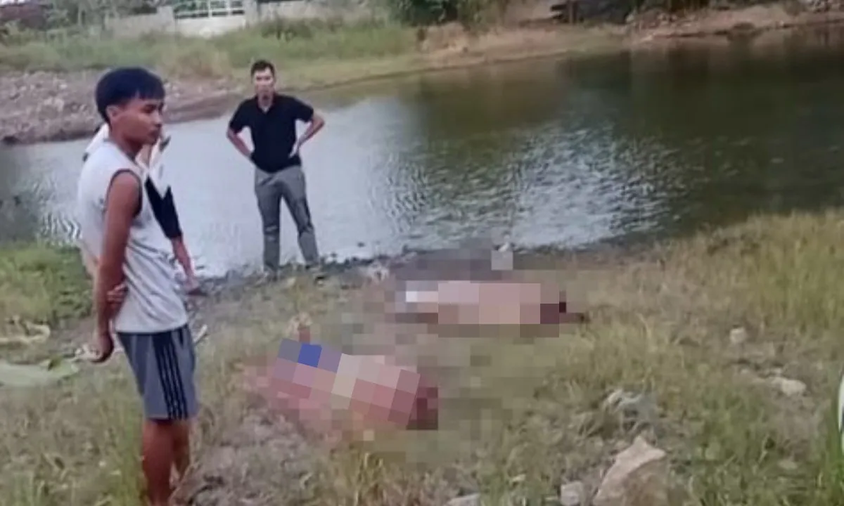 Tìm thấy thi thể 2 học sinh dưới hồ nước sâu sau nhiều giờ mất tích