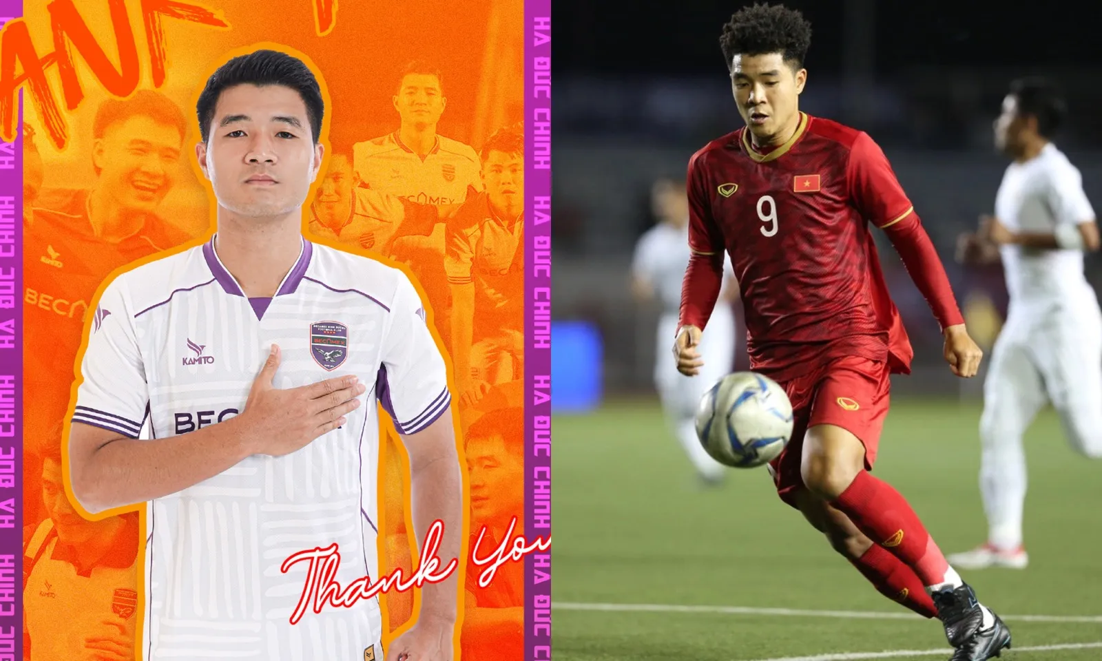 Hà Đức Chinh rời Becamex TP.HCM, tương lai nào cho cựu Vua phá lưới SEA Games?