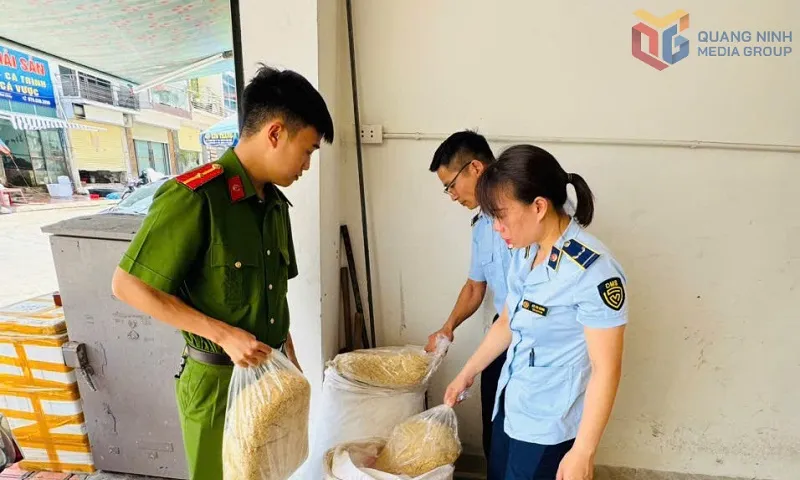 Quảng Ninh: Phát hiện thực phẩm bẩn và thực phẩm chức năng giả, bắt giữ nhiều đối tượng