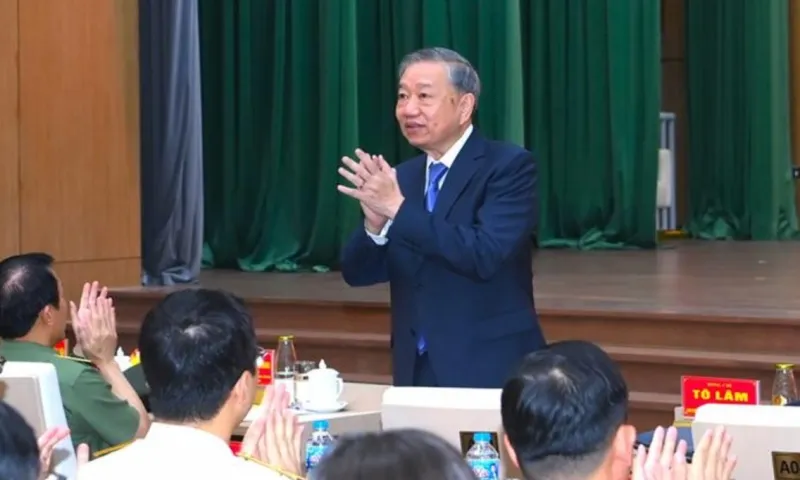 Tổng Bí thư gửi gắm kỳ vọng vào lực lượng CAND trong giai đoạn mới