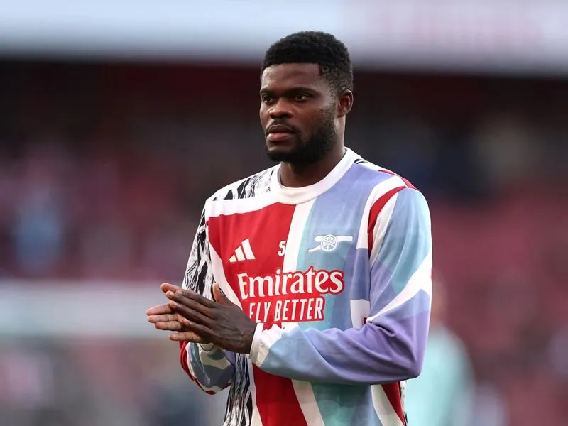 Thomas Partey trở thành cầu thủ tự do sau khi chia tay Arsenal. Ảnh: Internet