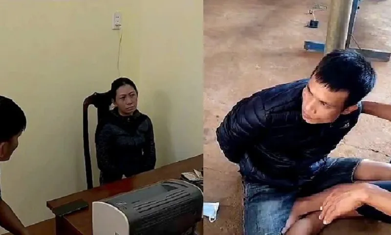 Bắt giữ đôi tình nhân trộm 10 bao hồ tiêu, lẩn trốn nhiều tỉnh thành 