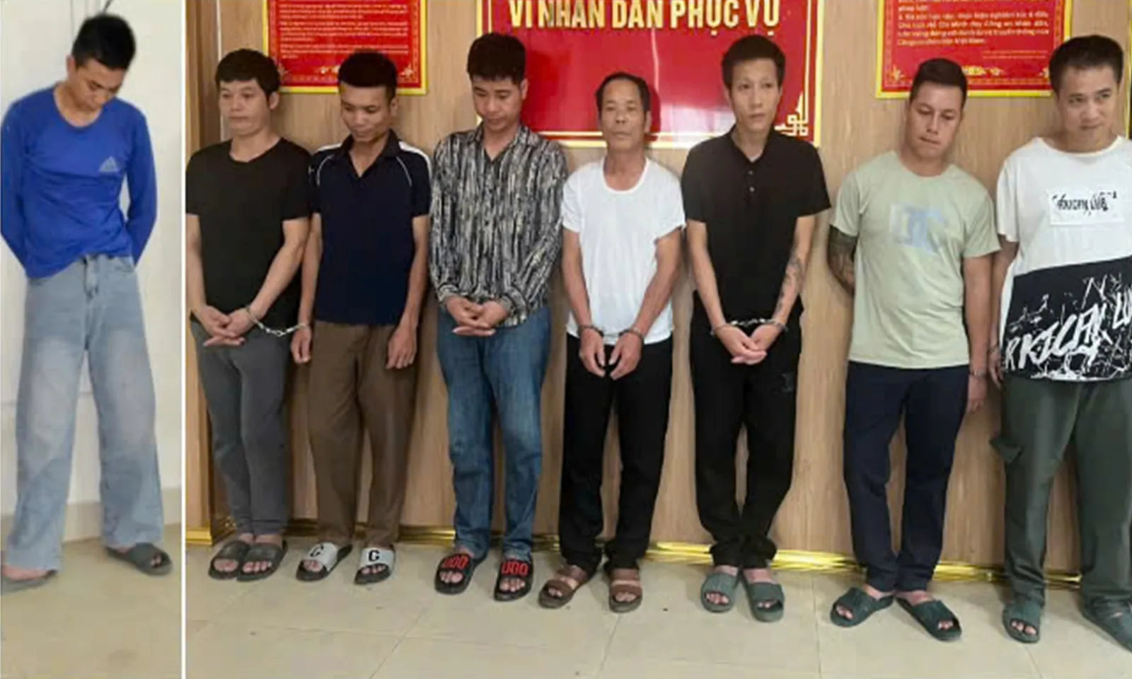 Triệt phá ổ nhóm trộm có hung khí, trộm và tiêu thụ hơn 2 tấn chó