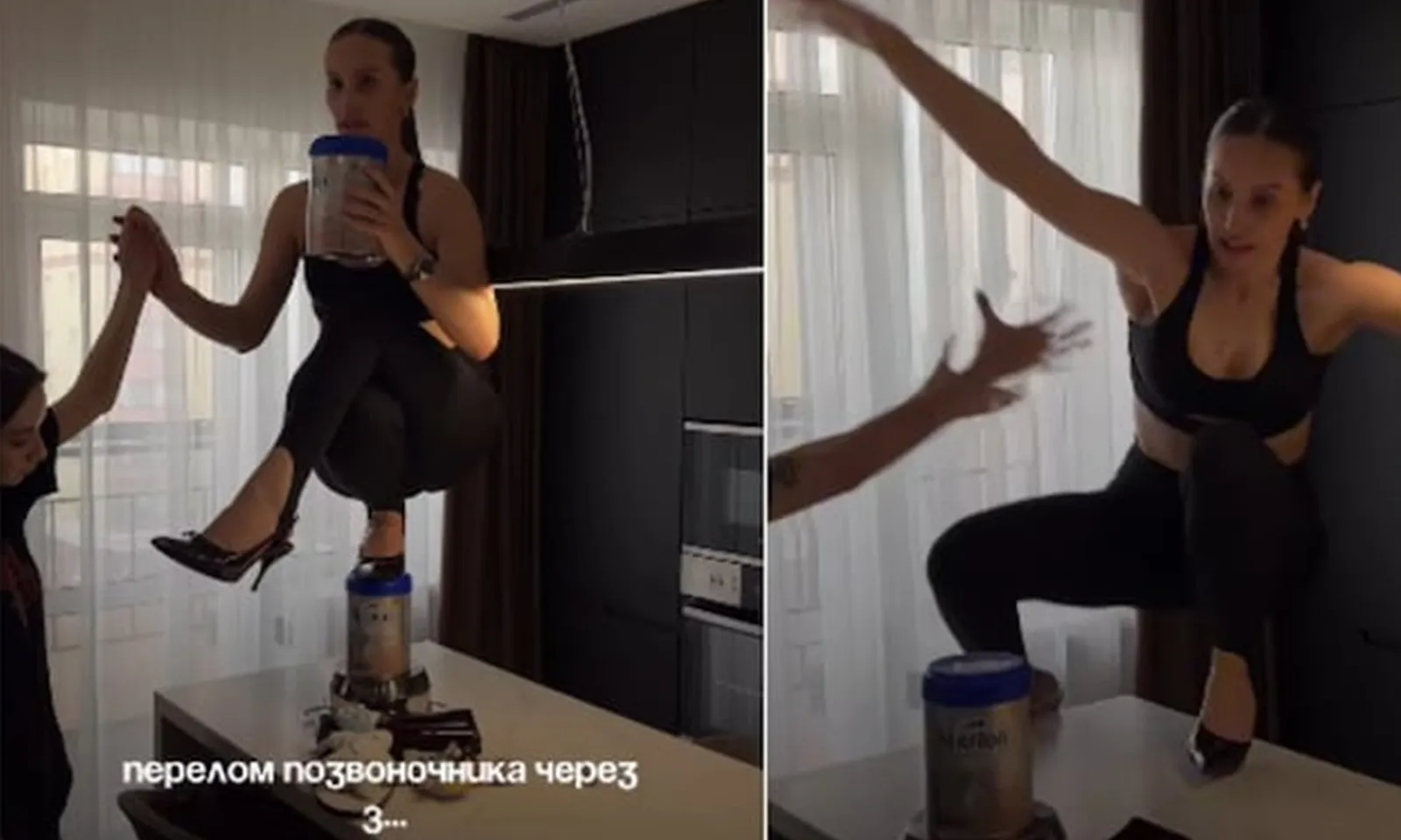 Gãy xương sống vì tham gia thử thách đi giày cao gót bắt chước rapper Nicki Minaj