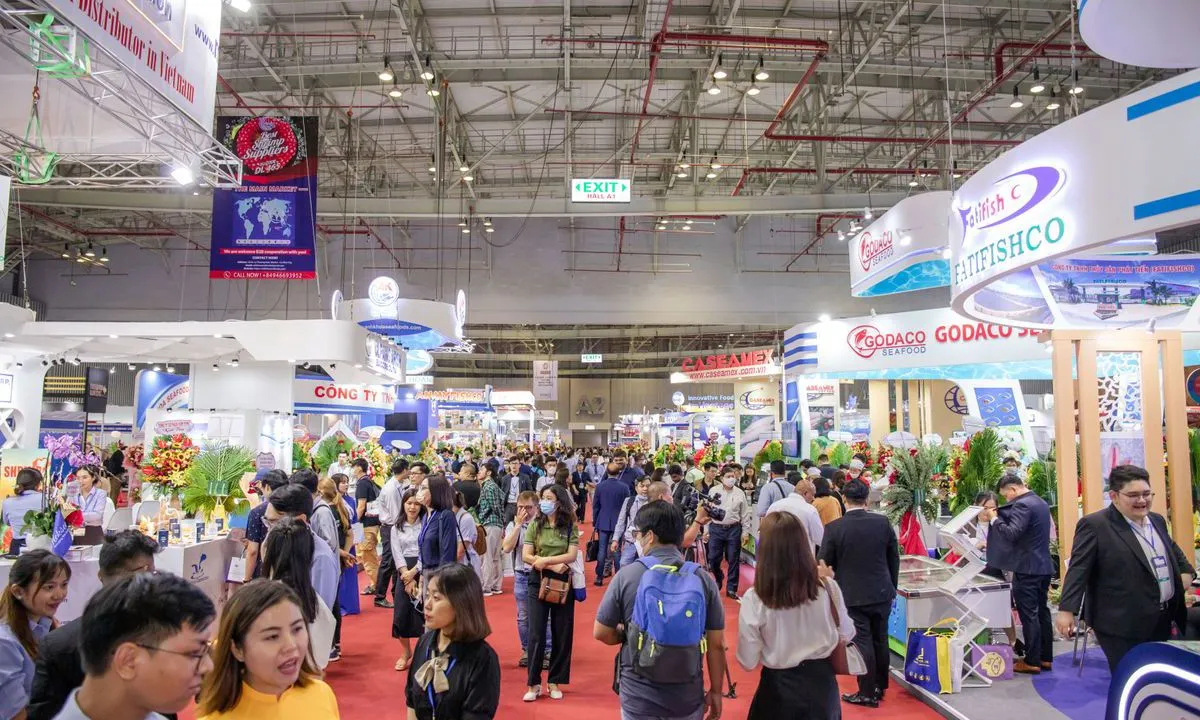Hội chợ thủy sản VIETFISH 2025 quy tụ 17 quốc gia và vùng lãnh thổ