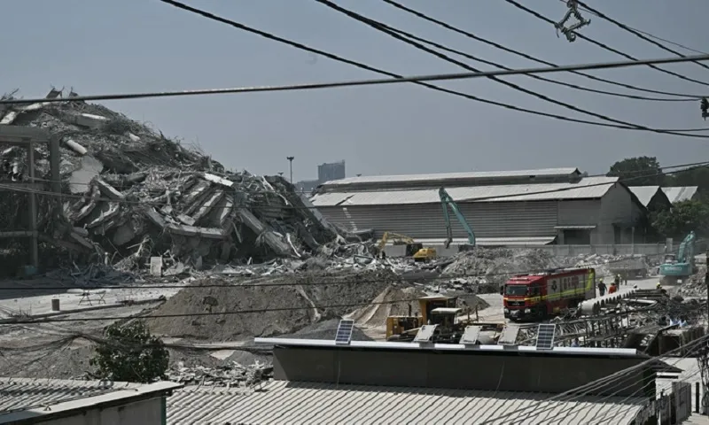 Vụ sập tòa nhà ở Bangkok: Thái Lan truy tố công ty xây dựng hàng đầu