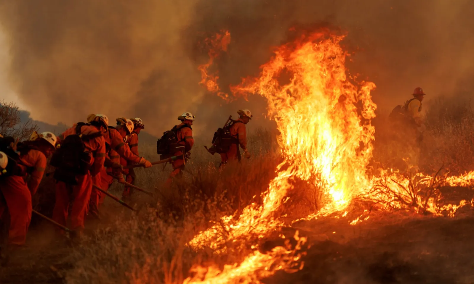Cháy rừng lan nhanh khiến hàng nghìn người ở California phải sơ tán