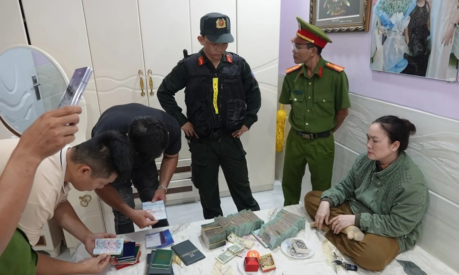 Triệt phá nhóm người cho vay nặng lãi từ 10 - 20%/tháng