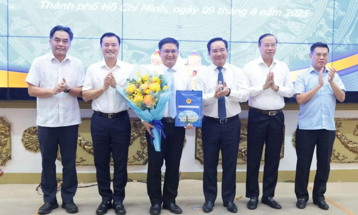 Ông Nguyễn Mạnh Cường được bổ nhiệm phó Chủ tịch UBND TPHCM