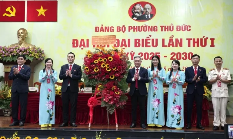 Ông Mai Hữu Quyết giữ chức Bí thư Đảng ủy phường Thủ Đức 