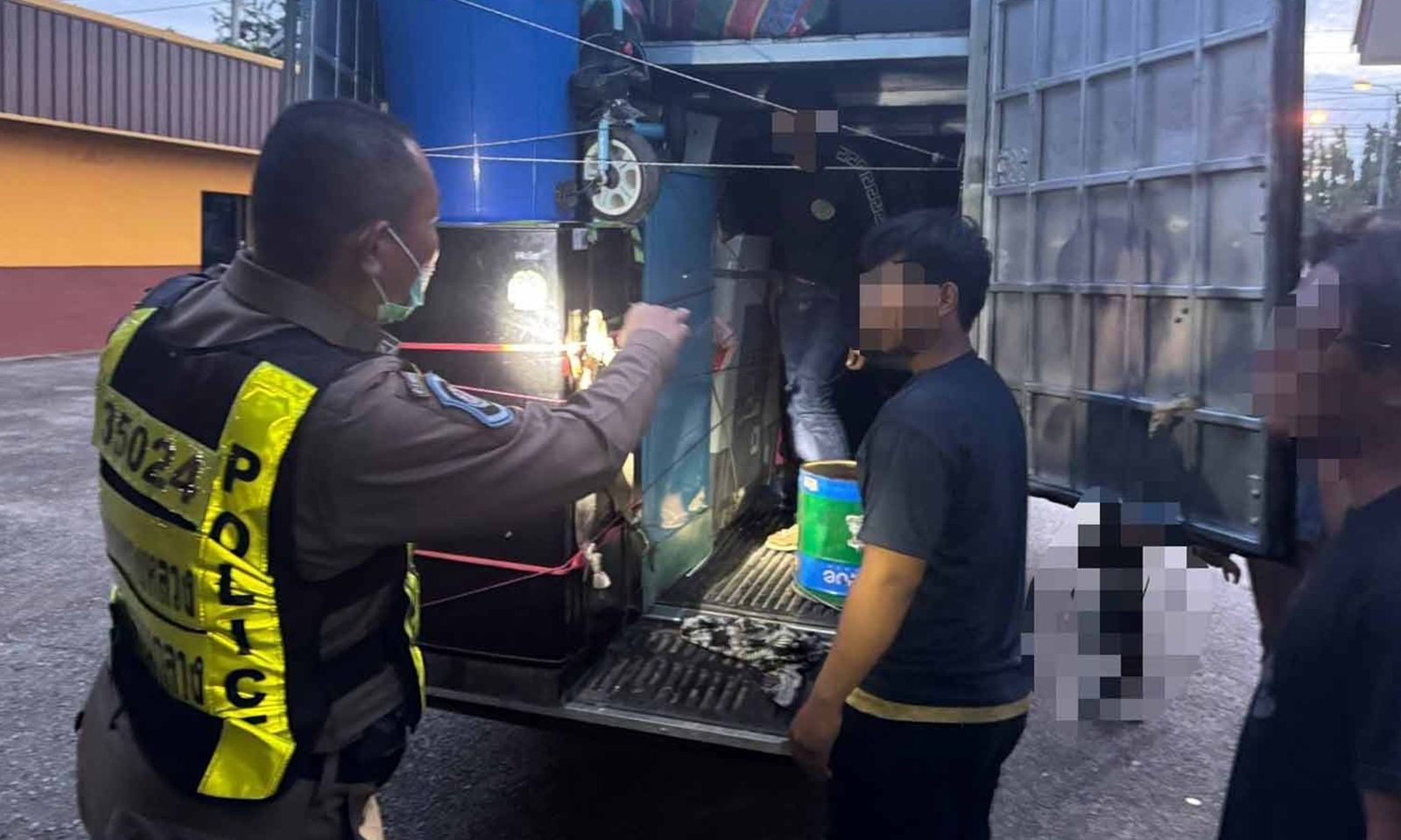 Thái Lan: Bắt giữ một tài xế buôn người Campuchia