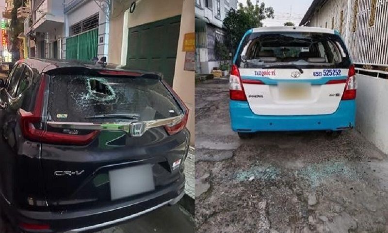 Lâm Đồng: Bị bùng kèo nhậu, thanh niên đập phá hàng chục ôtô 