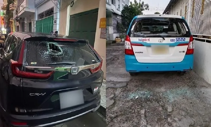 Lâm Đồng: Bị bùng kèo nhậu, thanh niên đập phá hàng chục ôtô 