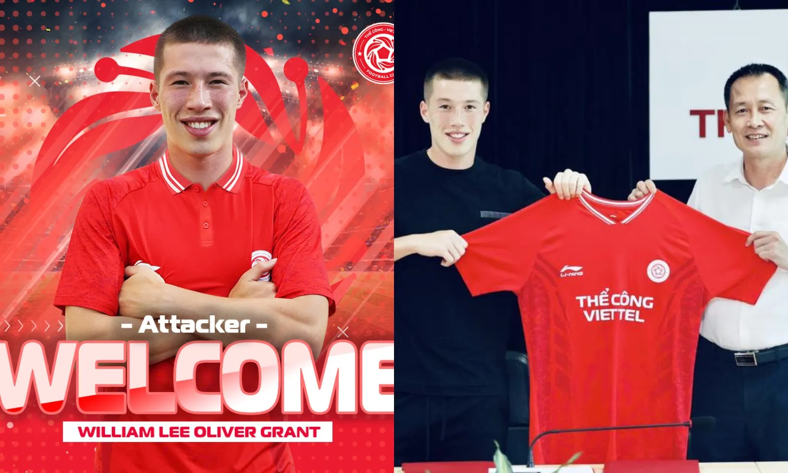 Lee Williams gia nhập Thể Công - Viettel nhưng chưa được thi đấu ở V-League