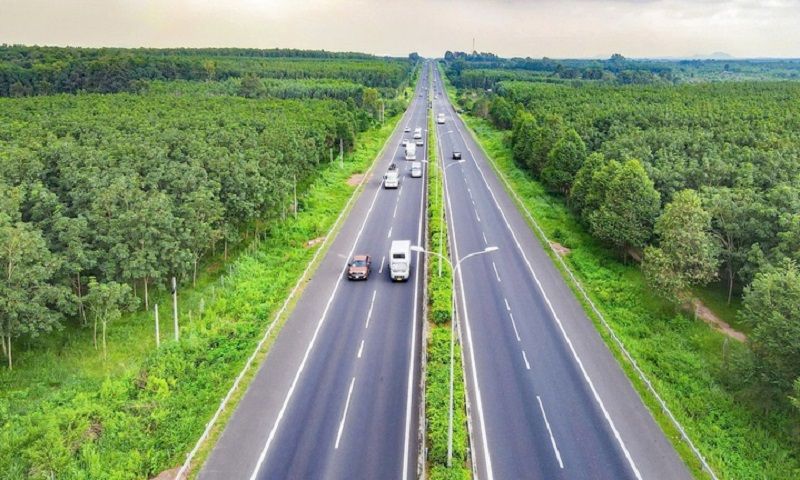 Mở rộng đoạn cao tốc TPHCM-Long Thành thuộc tuyến đường cao tốc TPHCM-Long Thành-Dầu Giây - Ảnh VEC