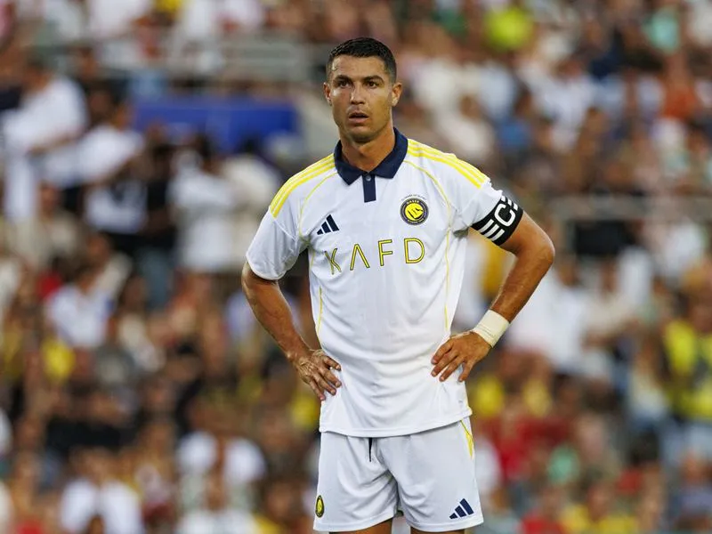 Ghi bàn nhưng Ronaldo vẫn nhìn đội nhà thua cuộc. Ảnh: Internet