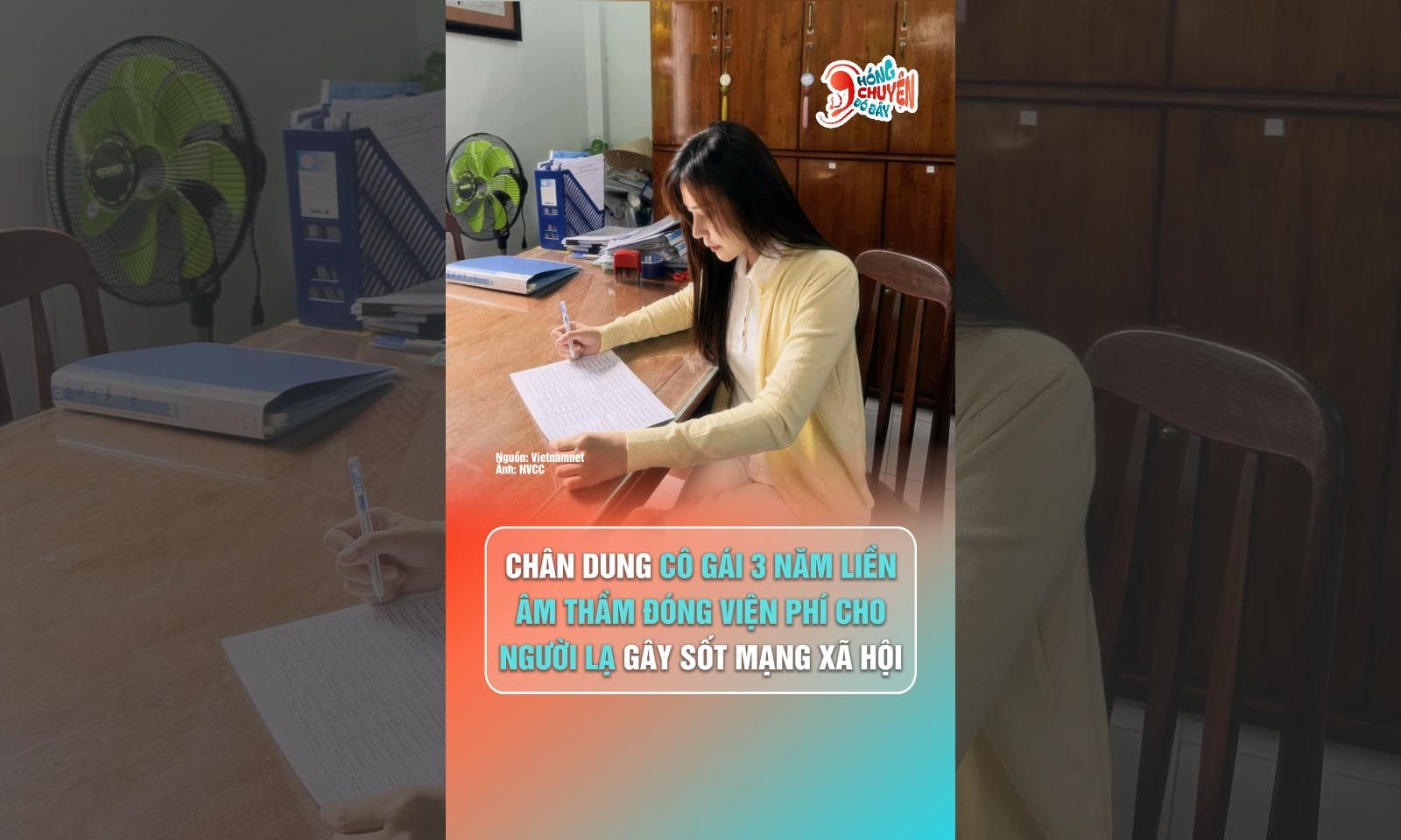Danh tính cô gái 3 năm đóng viện phí cho người lạ gây sốt