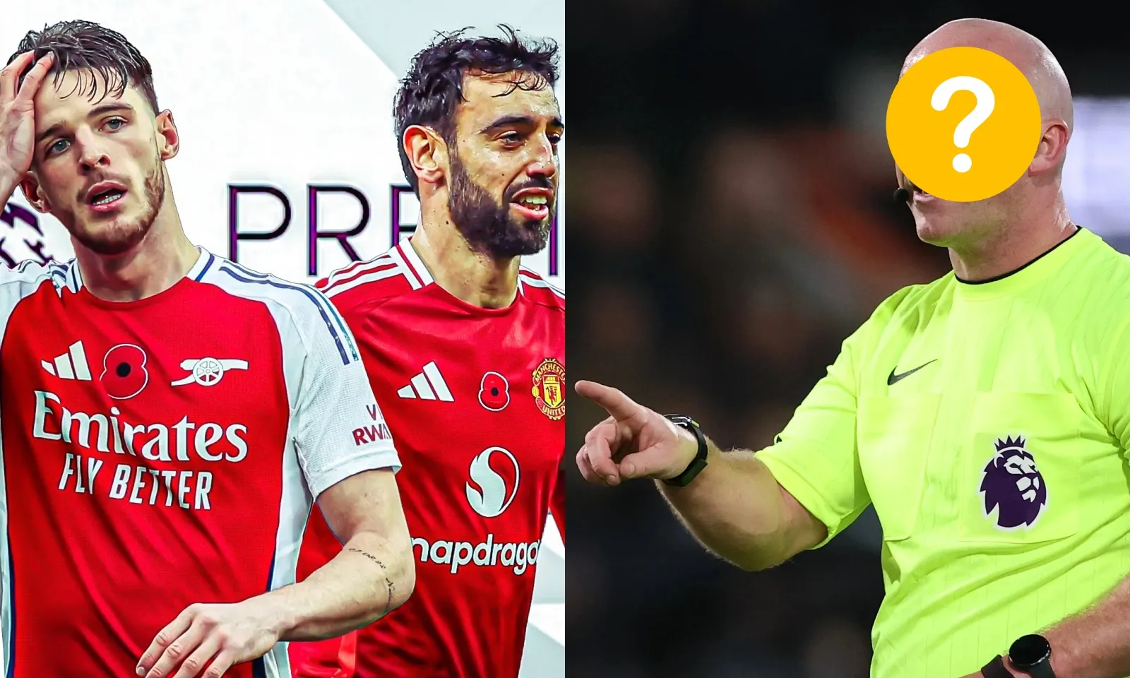 Trọng tài tai tiếng cầm còi đại chiến MU - Arsenal