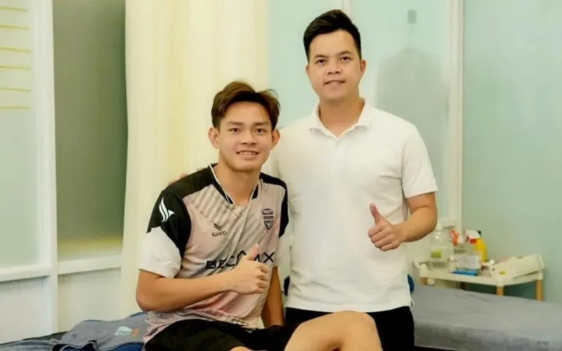Bùi Vĩ Hào đang có quá trình phục hồi chấn thương ấn tượng (Ảnh: SGGP)
