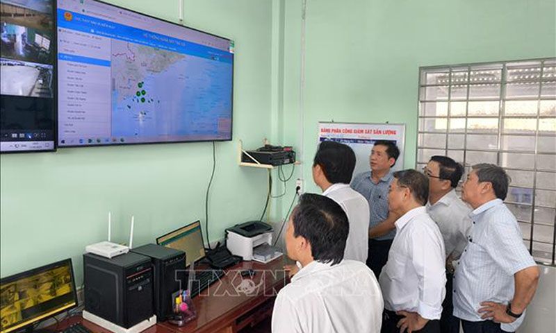 99% tàu cá Vĩnh Long lắp đặt thiết bị giám sát