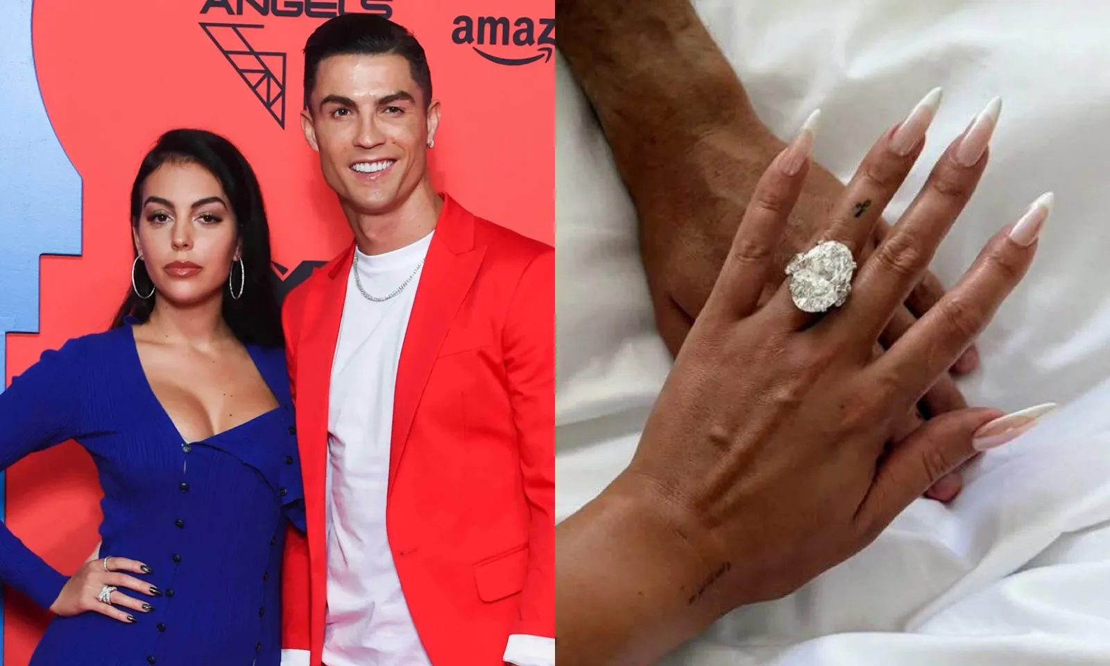 Ronaldo cầu hôn bạn gái bằng siêu nhẫn kim cương triệu đô