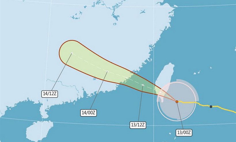 Bão Podul sắp đổ bộ Trung Quốc đại lục, nhiều địa phương phong tỏa giao thông