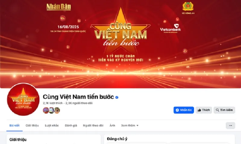 Cảnh báo lừa đảo mạo danh chiến dịch Cùng Việt Nam tiến bước 