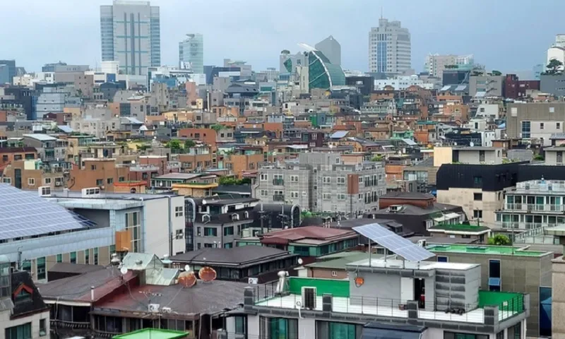 Giá nhà Hàn Quốc - Ảnh MAEIL BUSINESS