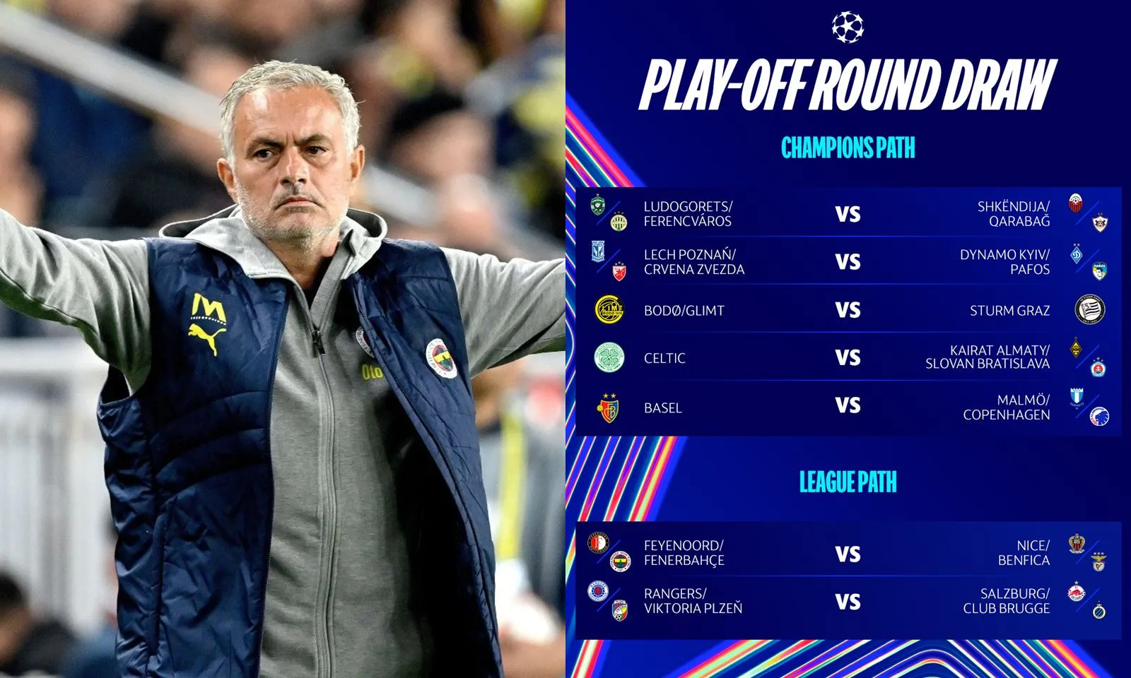 Xác định 7 cặp đấu tranh vé play-off dự Champions League