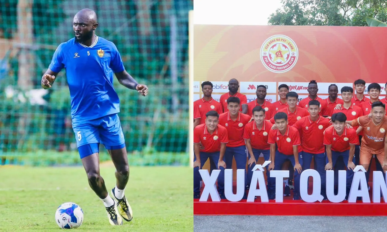 Tân binh V-League mua gấp 4 ngoại binh, sẵn sàng thể hiện lối chơi cống hiến