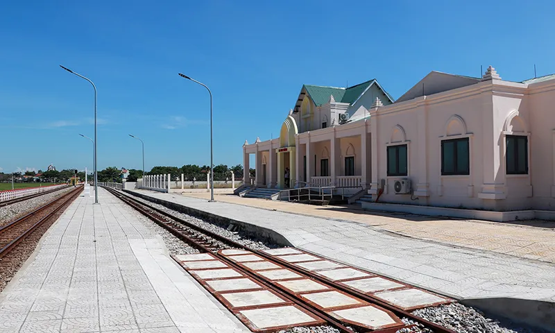 Chuẩn bị đưa nhà ga Tam Thành mới xây vào sử dụng