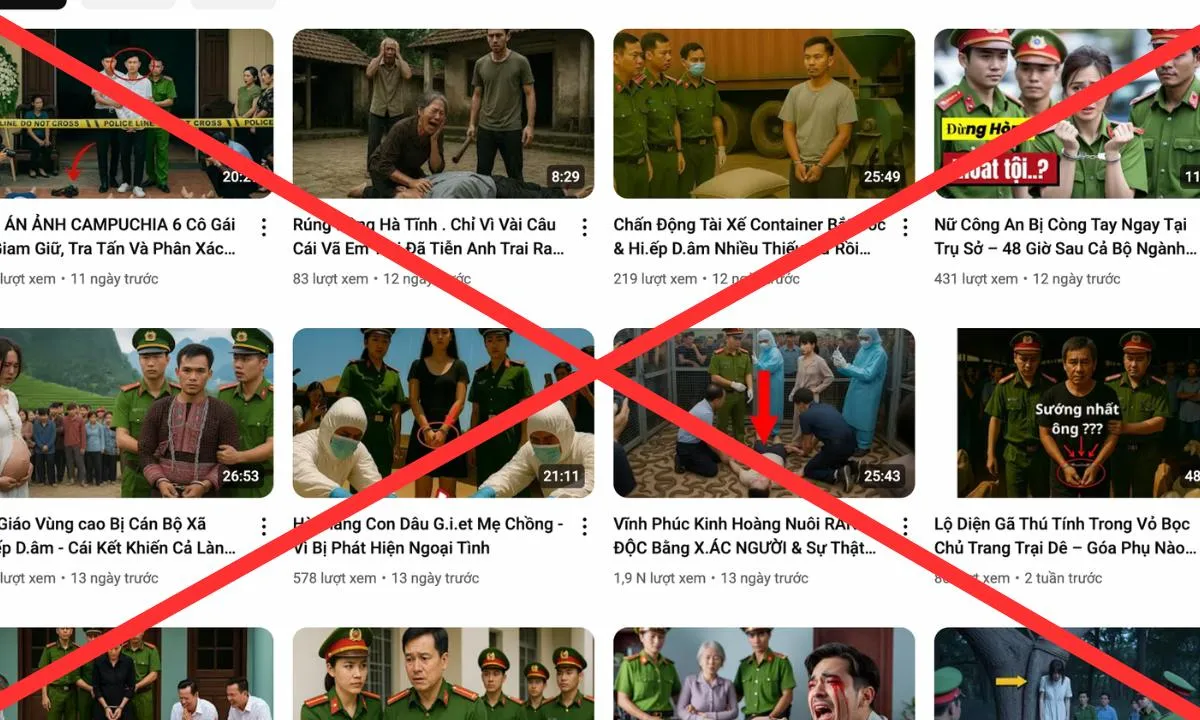 Tràn lan video AI dựng tin giả: Có thể truy cứu hình sự, xử phạt đến 200 triệu đồng