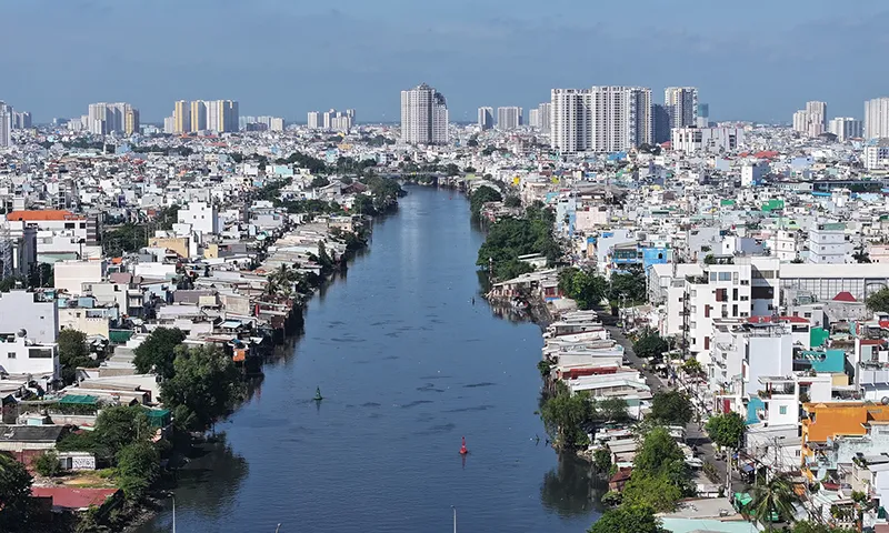 Nạo vét, xây dựng bờ Bắc kênh Đôi