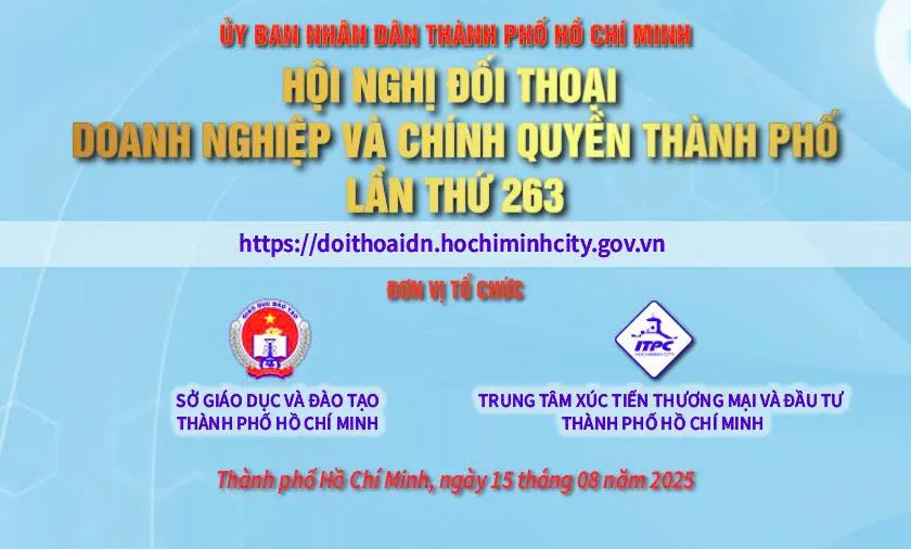 [Livestream] Đối thoại Doanh nghiệp về lĩnh vực giáo dục và đào tạo 