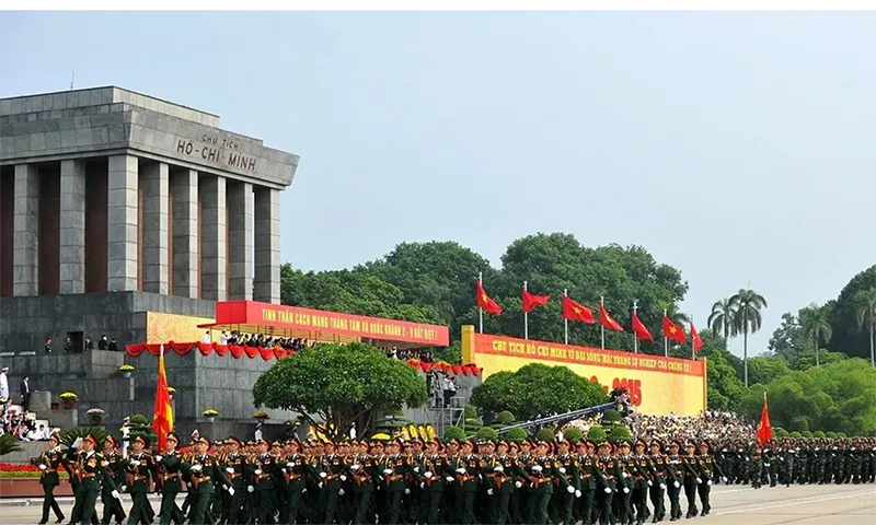 Phân luồng giao thông phục vụ diễu binh, diễu hành dịp lễ 2/9