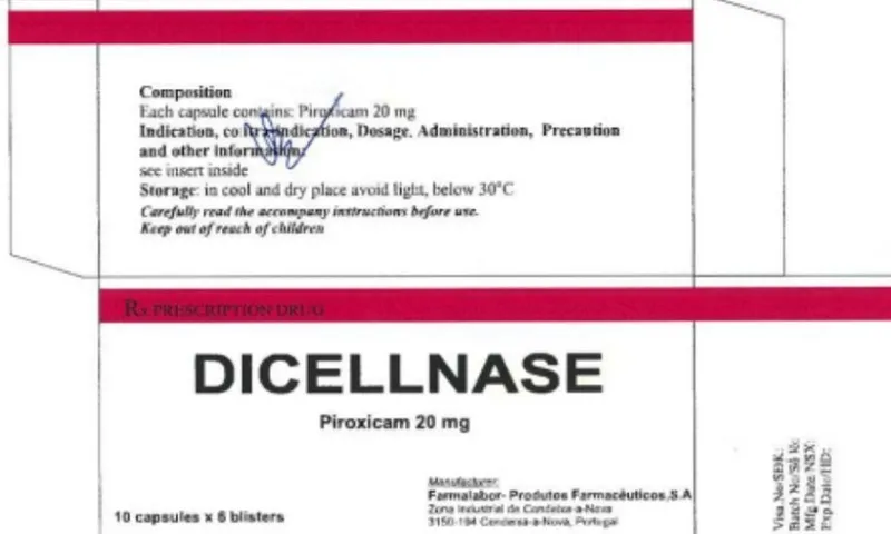 Hà Nội thu hồi khẩn thuốc xương khớp Dicellnase do không đạt chuẩn chất lượng  
