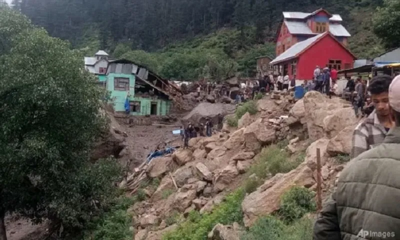 Ấn Độ: Lũ quét ở Kashmir khiến ít nhất 34 người thiệt mạng 