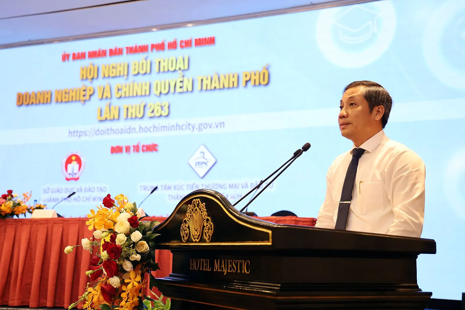 Ông Nguyễn Kế Toại, Phó Giám đốc Sở Giáo dục và Đào tạo Thành phố.._voh