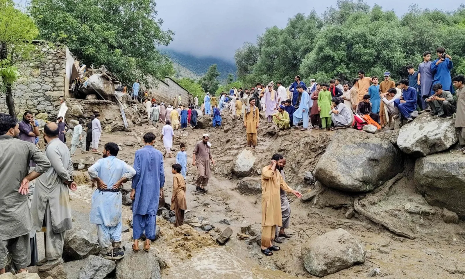 Mưa lớn khiến ít nhất 50 người thiệt mạng ở Pakistan