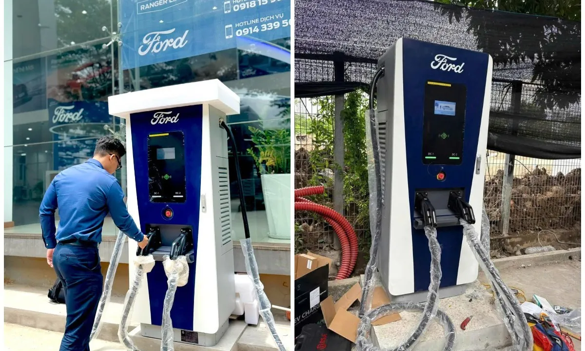 Ford và Geely đồng loạt lắp trạm sạc ô tô điện, chuẩn bị tham gia cuộc đua xe điện