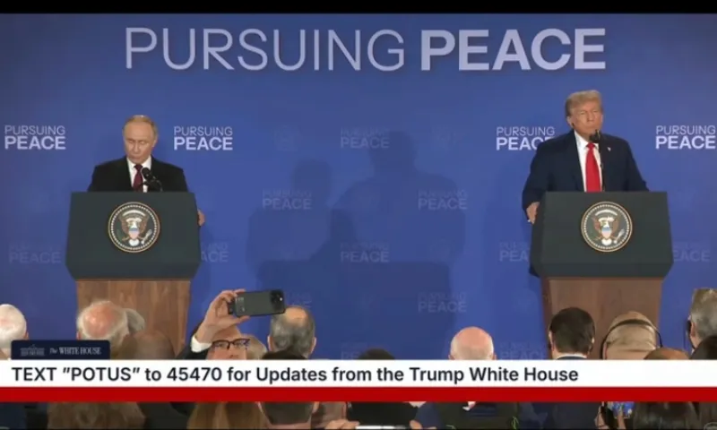 Thượng đỉnh Alaska kết thúc sớm 