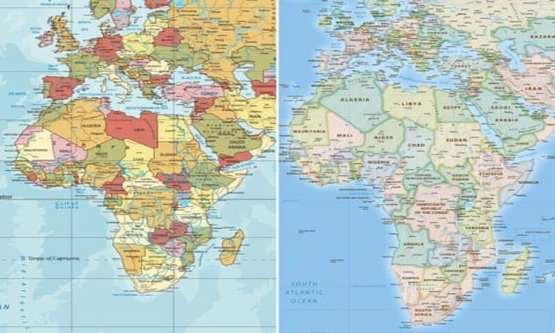 Liên minh châu Phi kêu gọi chấm dứt sử dụng bản đồ Mercator