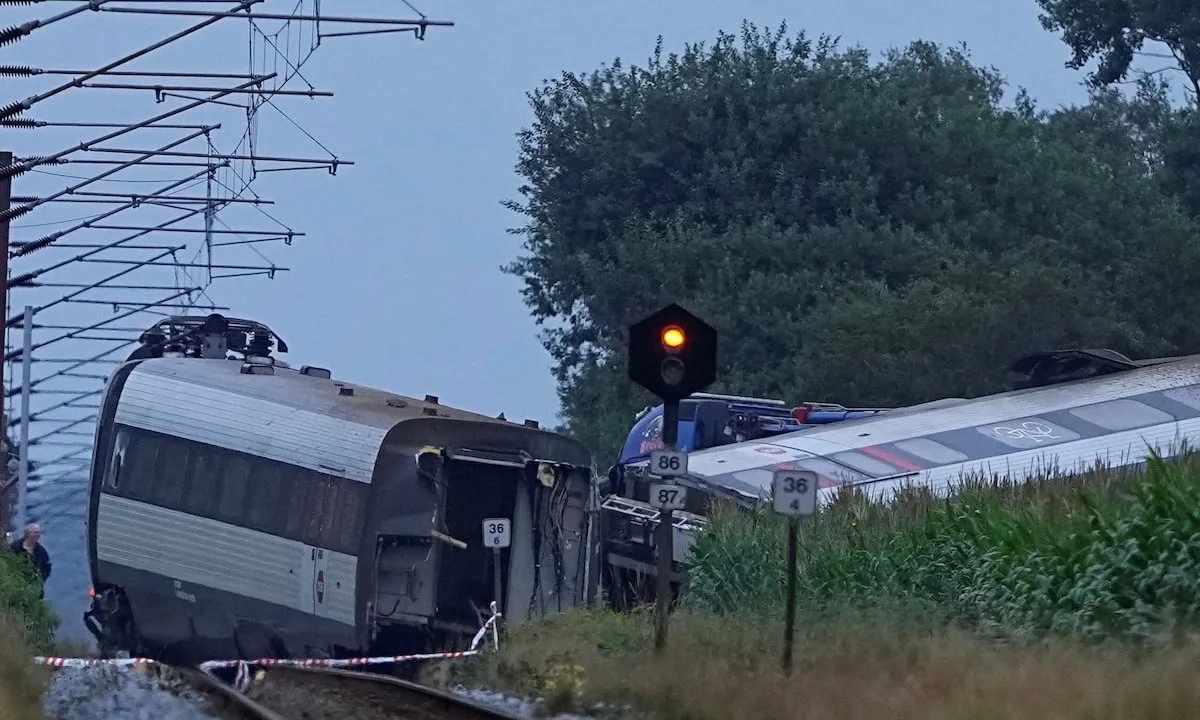 Tai nạn tàu hỏa ở Đan Mạch: 1 người chết, nhiều người bị thương