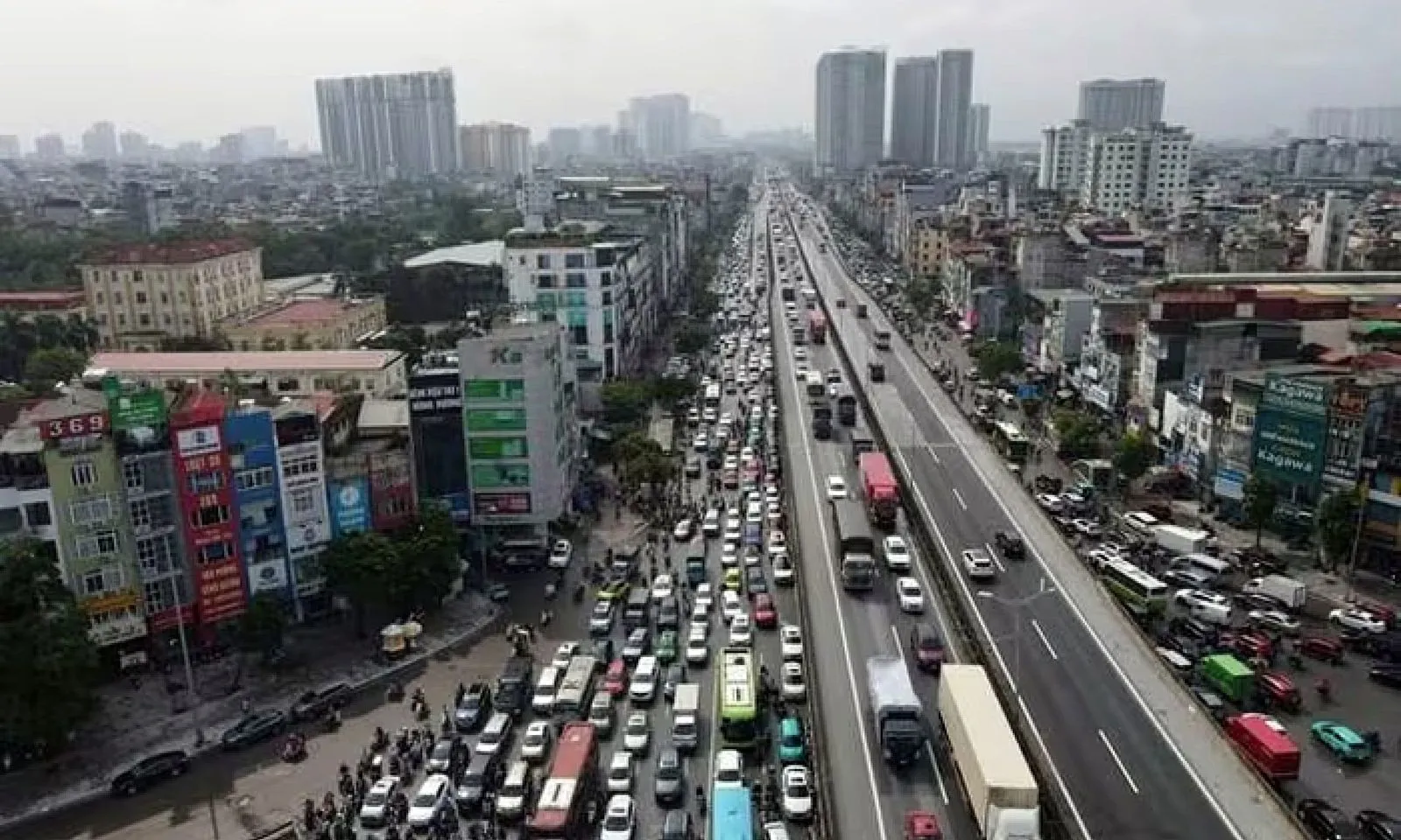 Hoàn thành sửa chữa khe co giãn đường Vành đai 3 trên cao sau hơn 4 tháng thi công