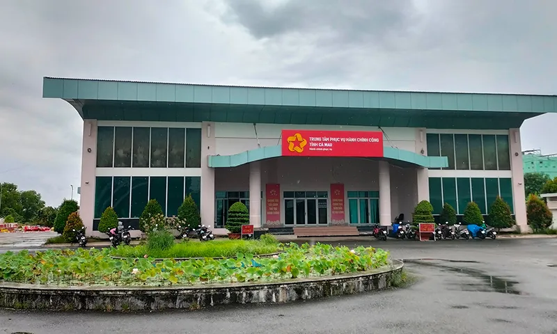 Trung tâm Phục vụ hành chính công tỉnh Cà Mau tại phường Bạc Liêu, tỉnh Cà Mau