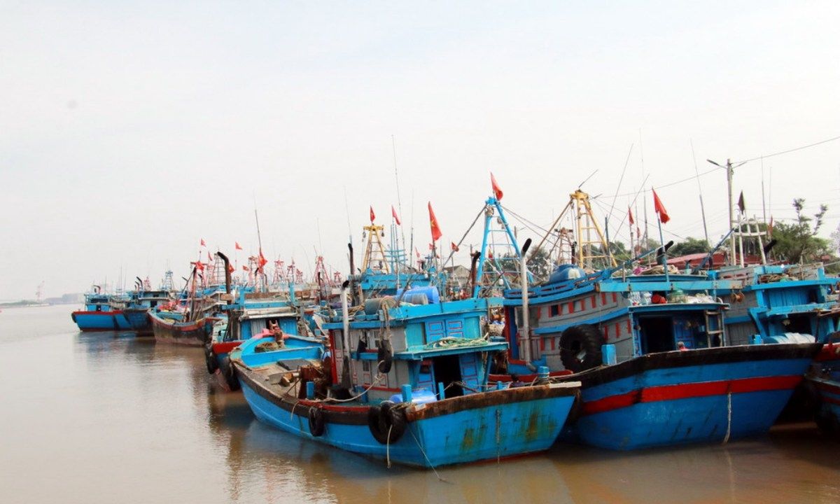 Ứng phó áp thấp nhiệt đới, Quảng Ninh cấm biển từ 13h ngày 18/8