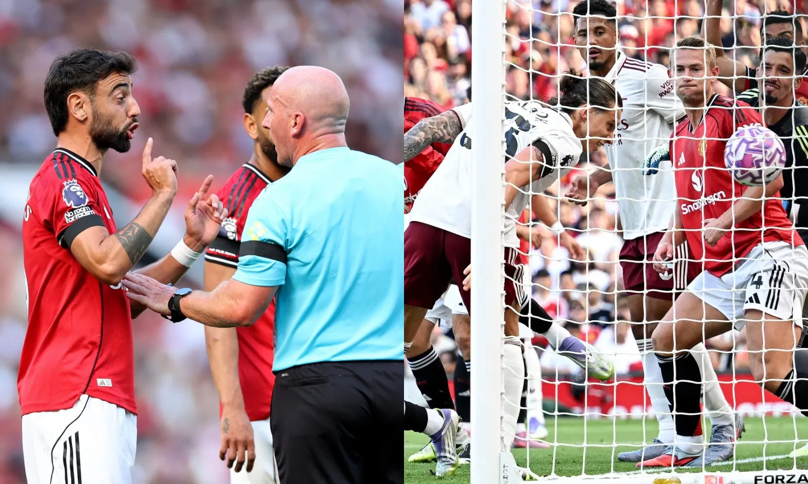 Bruno tố trọng tài thất hứa khiến MU thua Arsenal