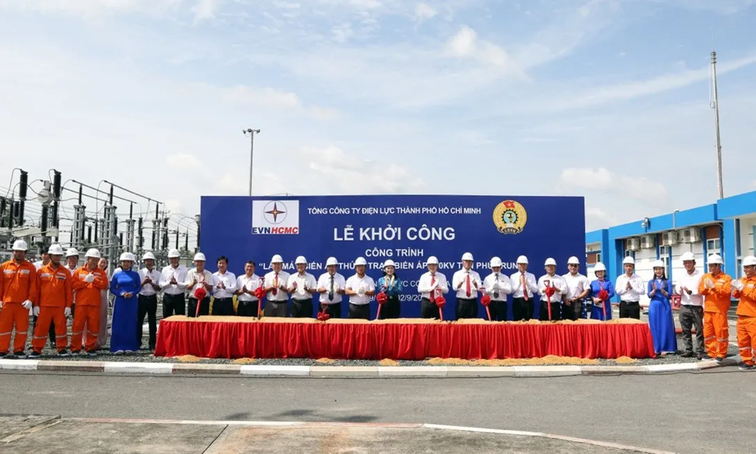 EVNHCMC khởi công công trình chào mừng kỷ niệm 80 năm Ngày Quốc khánh 2/9