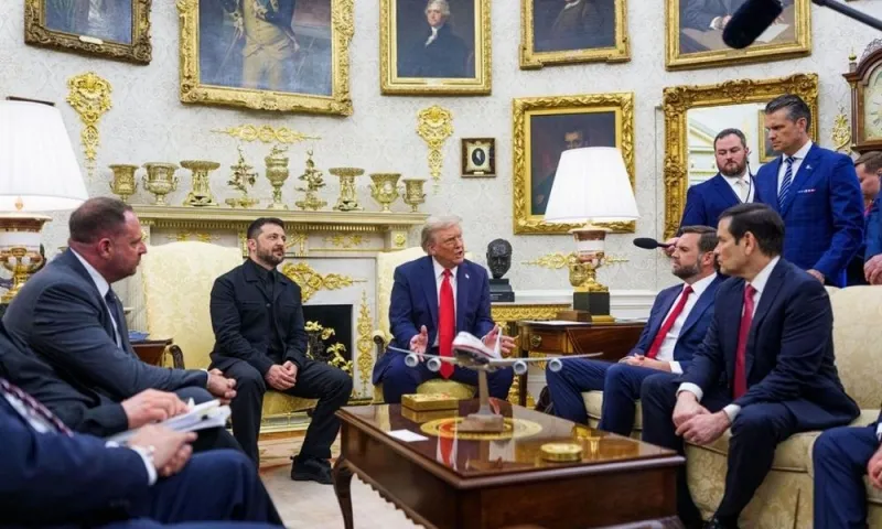 Cuộc gặp Trump – Zelensky và lãnh đạo châu Âu: An ninh Ukraine là trọng tâm