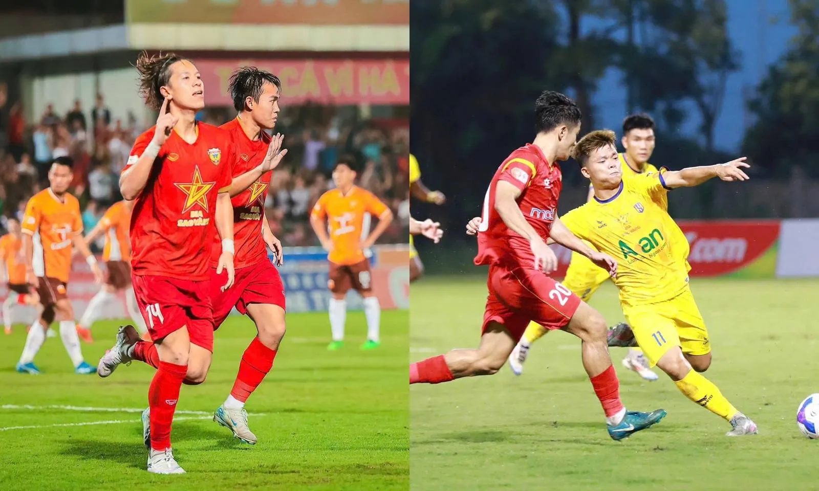 Các cầu thủ U23 Việt Nam ghi dấu ấn ở vòng 1 V-League